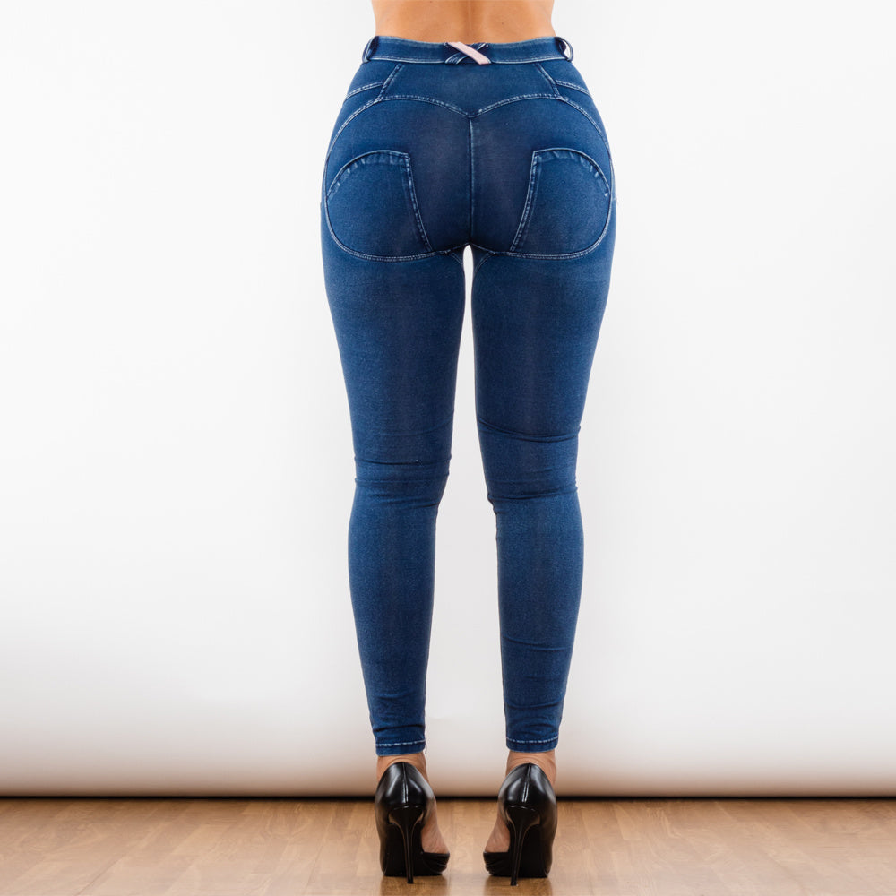 Shascullfites Melody Blue Washed Ripped Middle