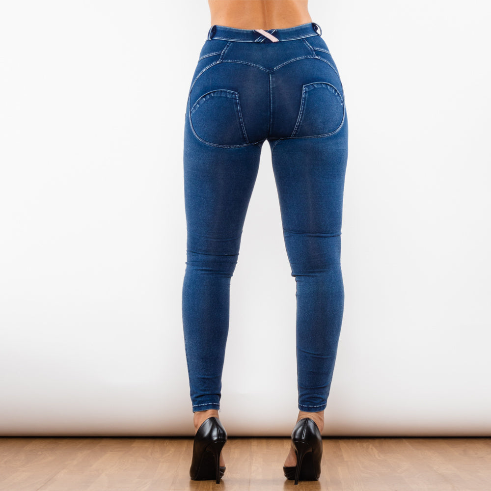 Shascullfites Melody Blue Washed Ripped Middle