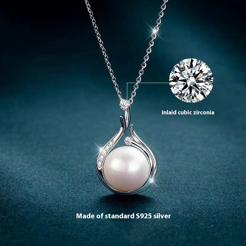 Women's Necklace S925 Silver Natural