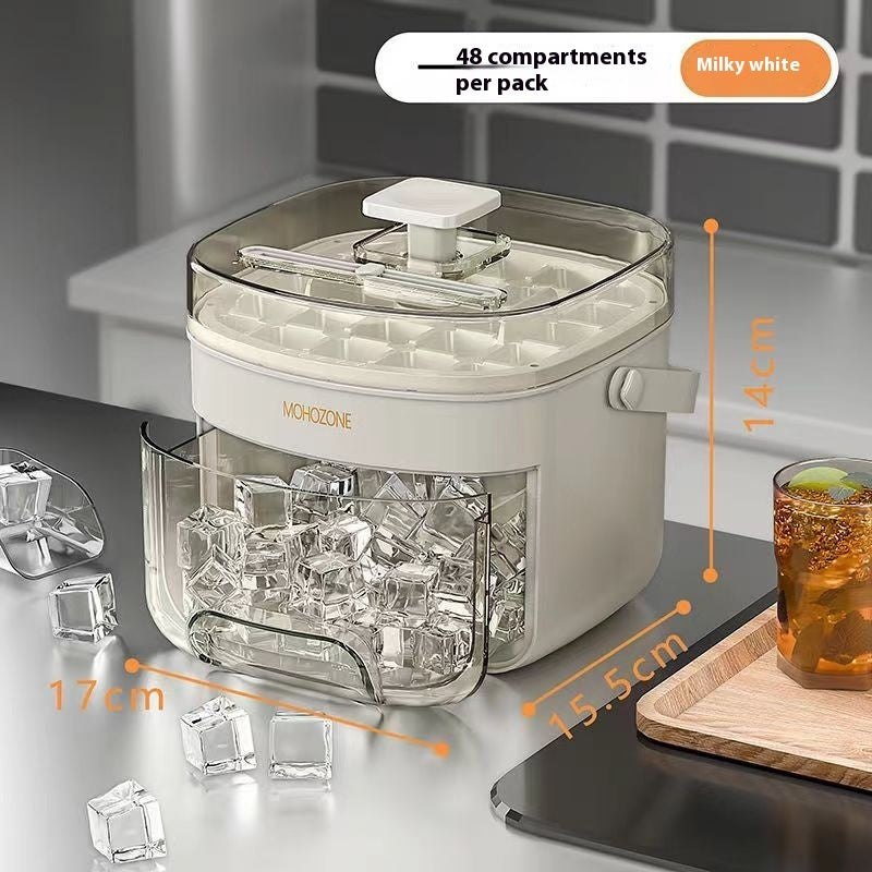 Portable Ice Tray Large Capacity Ice Bucket