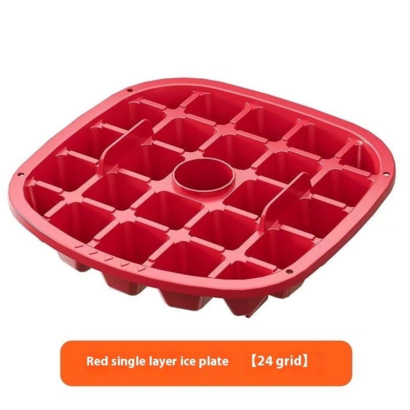 Portable Ice Tray Large Capacity Ice Bucket