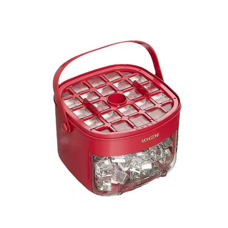 Portable Ice Tray Large Capacity Ice Bucket