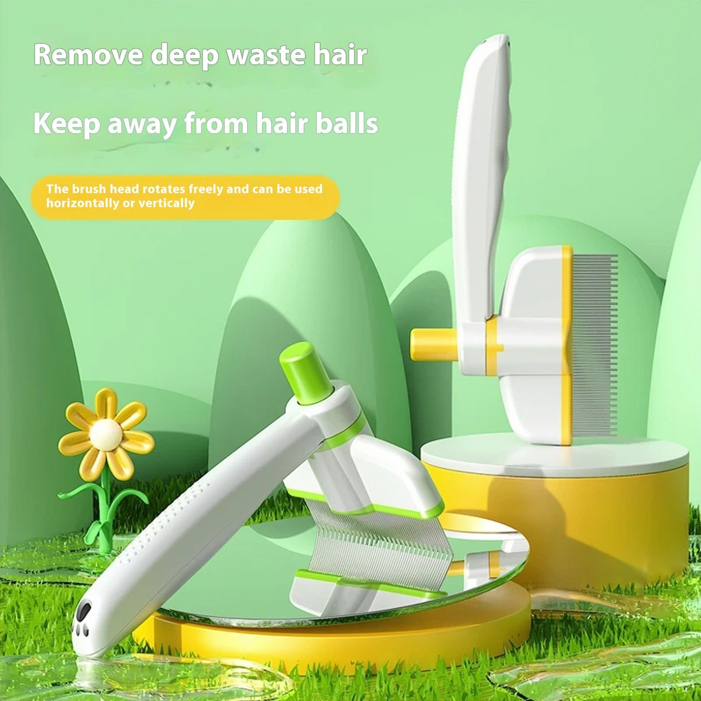 Cat Comb Tie Removal Floating Hair Magic