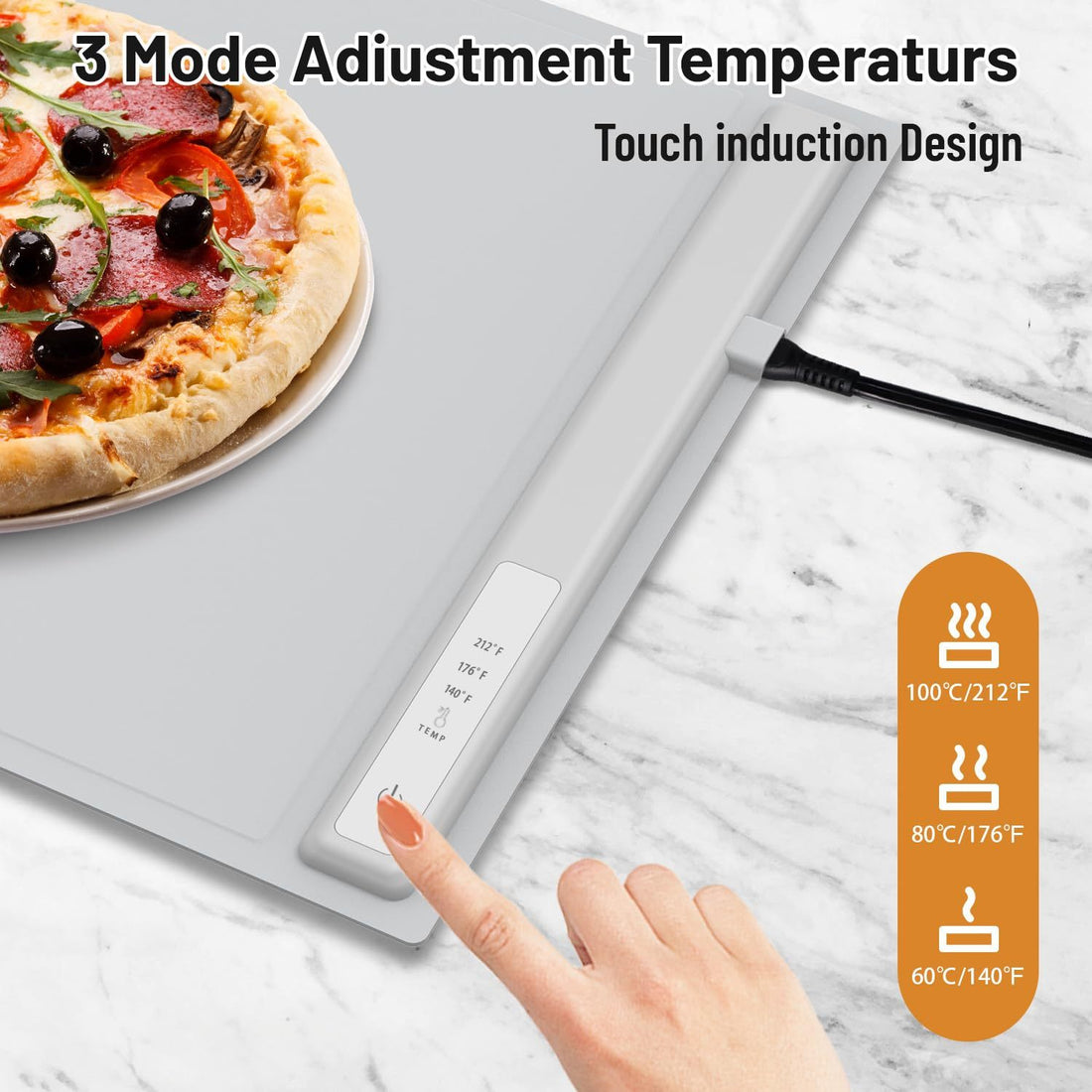 Food Warming Mat,Electric Warming Tray