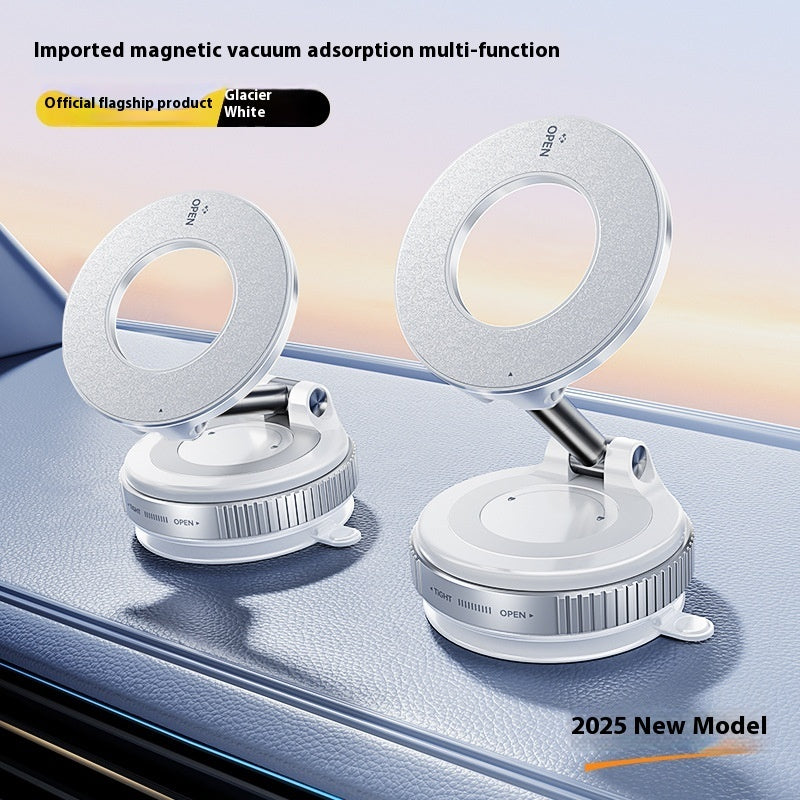 Magnetic Phone Holder With Vacuum Suction