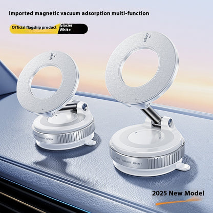 Magnetic Phone Holder With Vacuum Suction