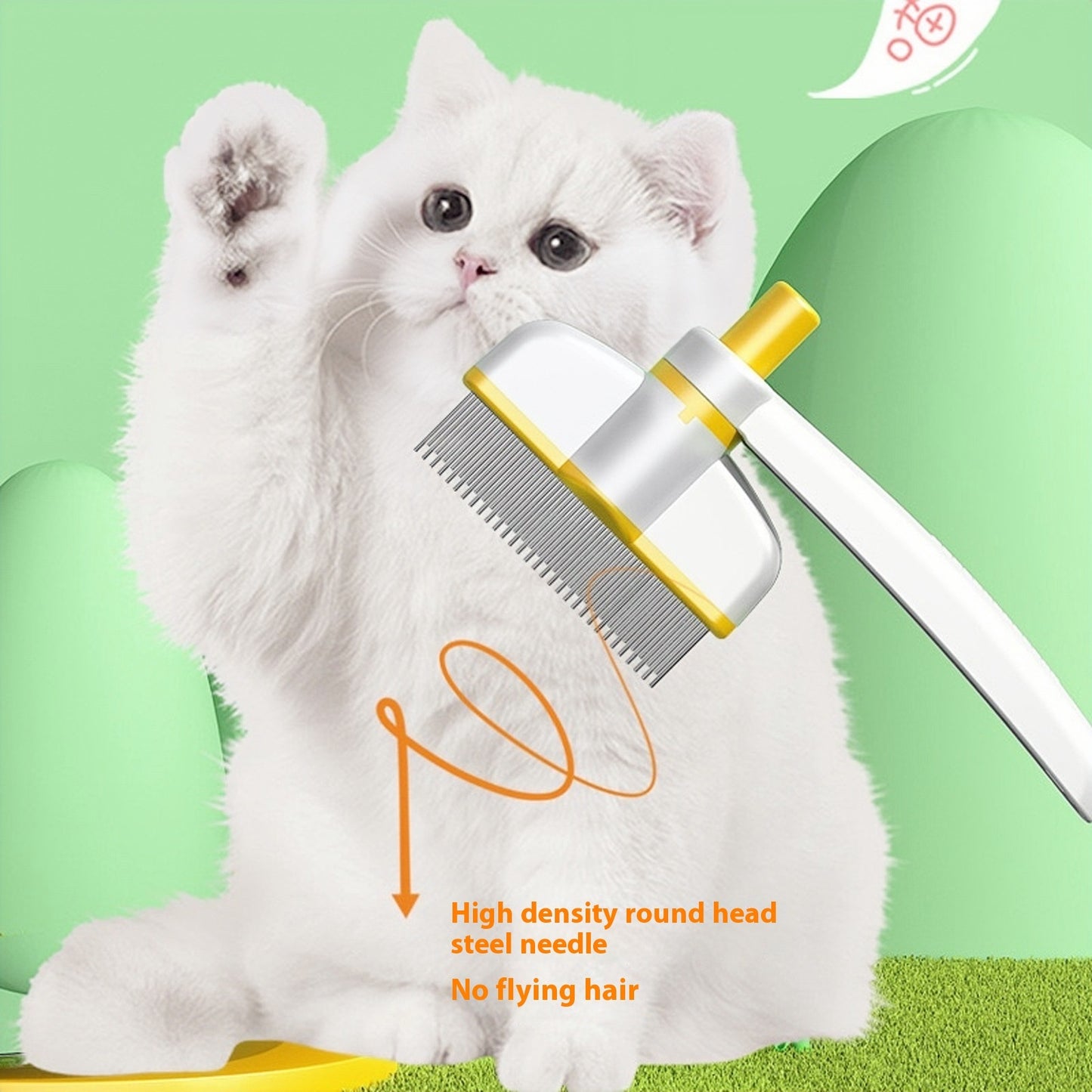 Cat Comb Tie Removal Floating Hair Magic